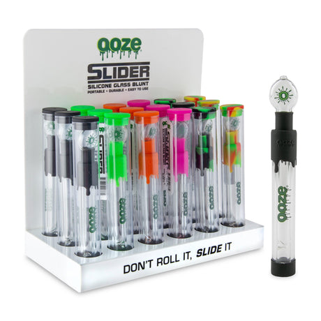 Ooze Slider Glass Blunt Display - 18ct