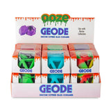 Ooze Geode Silicone & Glass Container Display - 12ct