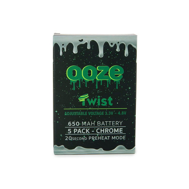 Ooze 650 Twist Battery - 5 Pack