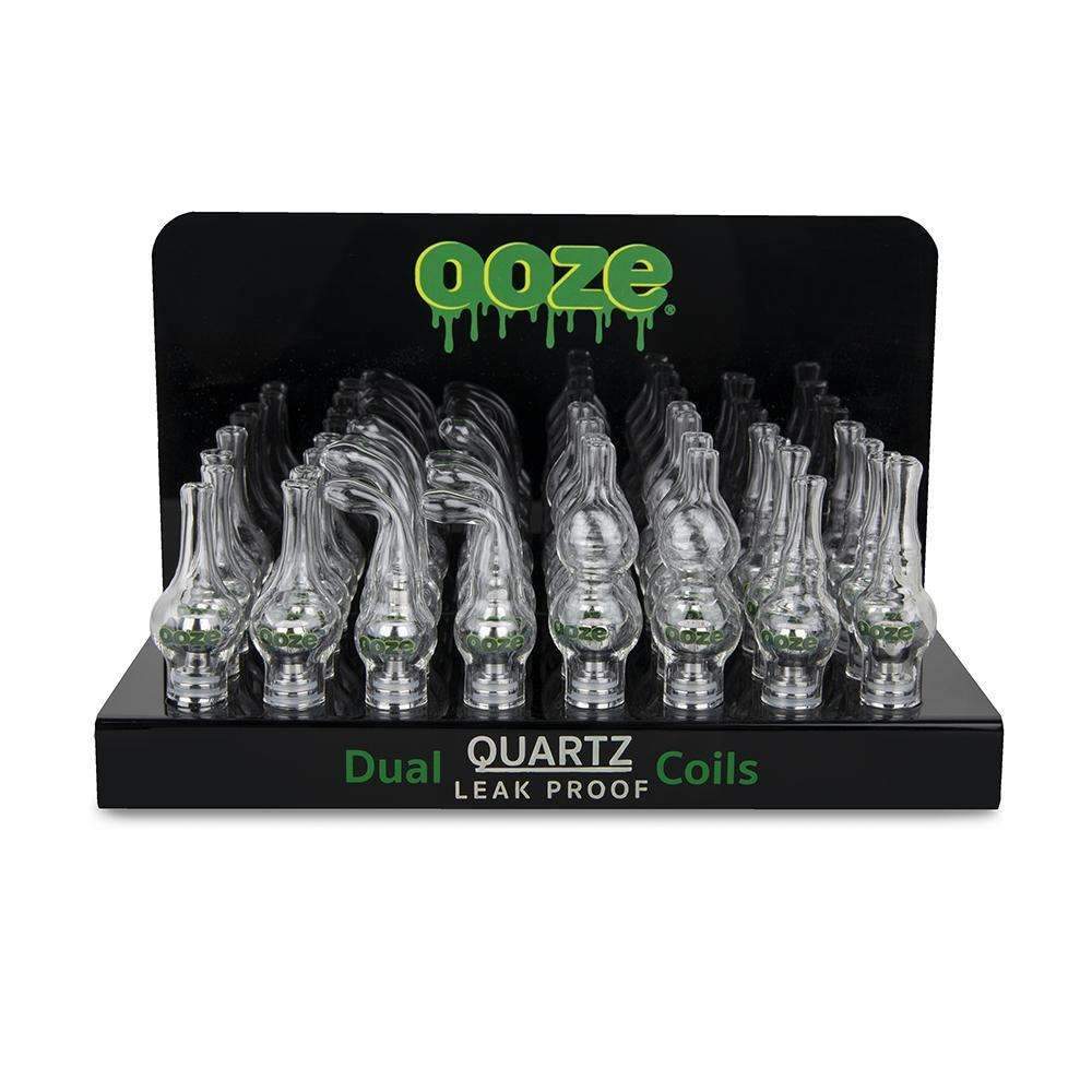 OOZE GLASS GLOBE DUAL QUARTZ COIL DISPLAY 32CT