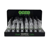 Ooze Glass Globe Assorted Display + Dual Quartz Coils - 32ct