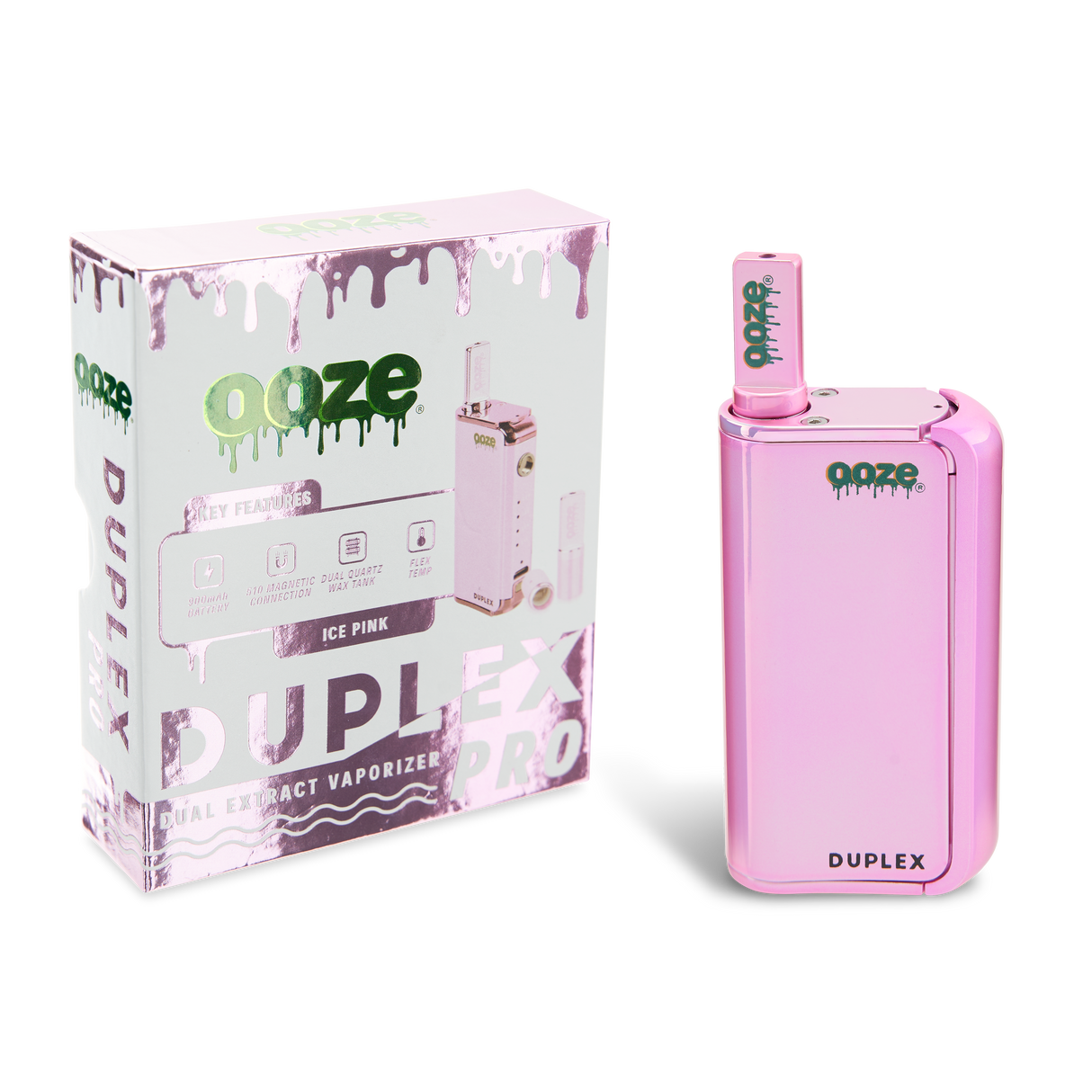 Ooze Duplex Pro – 900 mAh – Cartridge & Wax Vaporizer