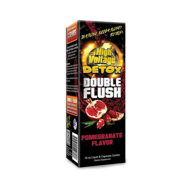 High Voltage Detox Double Flush - Pomegranate