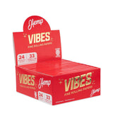 Vibes Papers w/ Filters - King Size - Hemp - 24ct