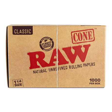Raw Classic 1 1/4 Cones - Bulk - 1000ct