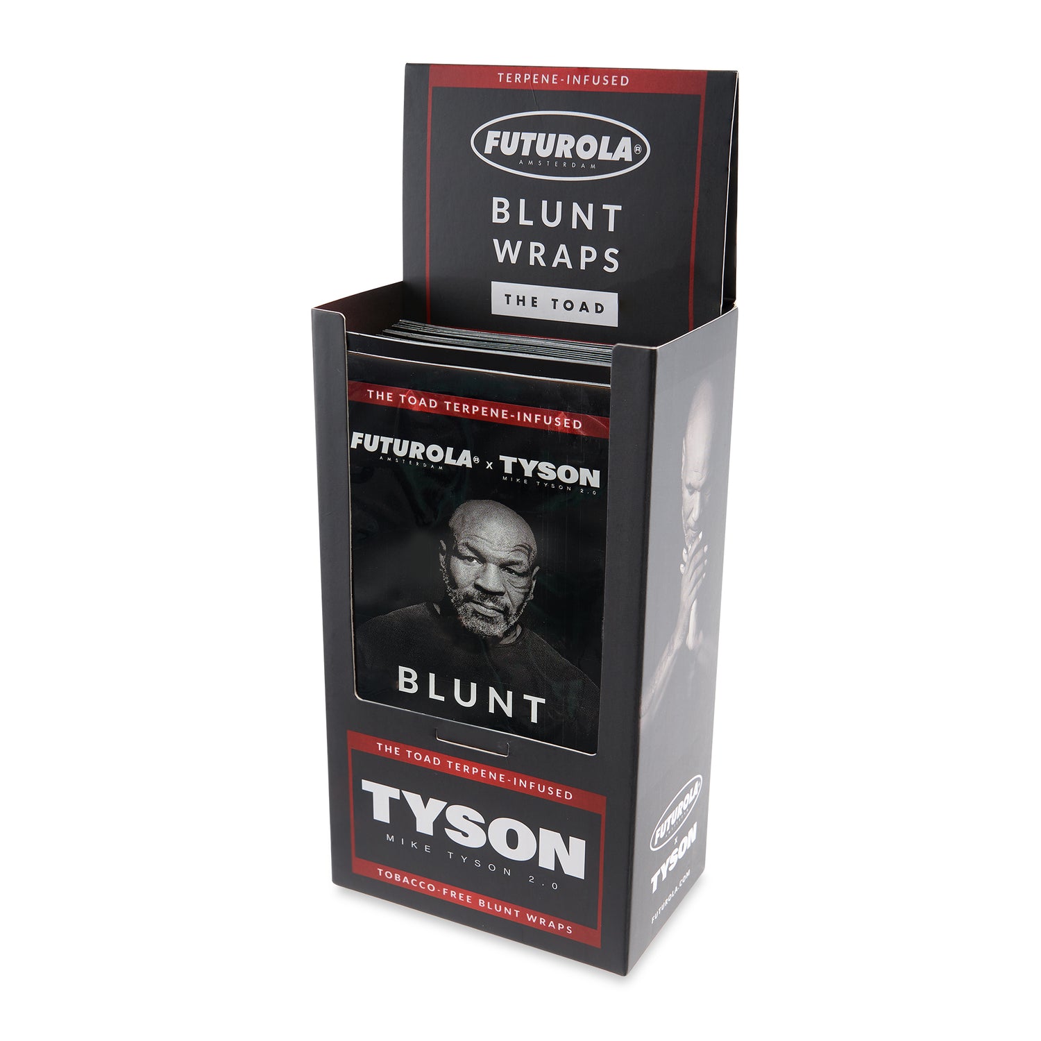 Futurola Terpene-Infused Mike Tyson Toad Wraps | Cannatron