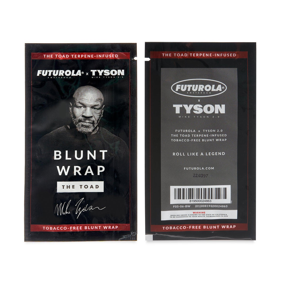 Futurola Tyson Ranch “The Toad” Terpene-Infused Blunt Wraps Version 2.0 - 25ct