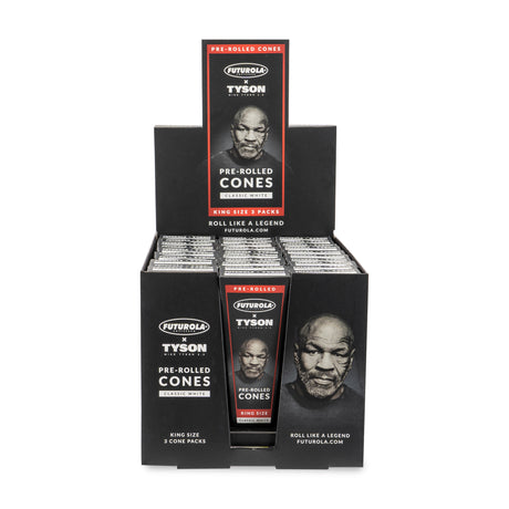 Futurola x Tyson 3pk King Size Cones – 30ct Display