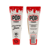 Pop Cones 1 ¼ Size Ultra Thin 6pk Cones with Flavor Tips 24ct Display