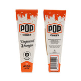 Pop Cones King Size Ultra Thin 3pk Cones with Flavor Tips 24ct Display