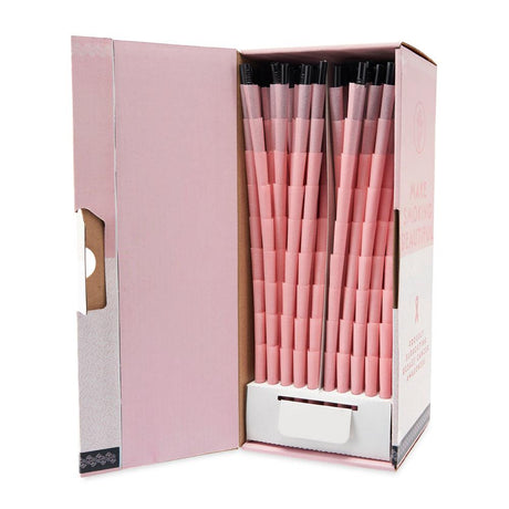 Rozy Pink 1 ¼ Size Pre-Rolled Cones – 900ct Bulk