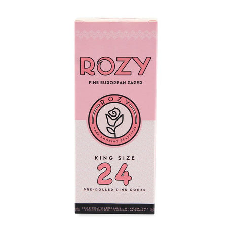 Rozy Pink King Size Pre-Rolled Cones – 24ct Pack