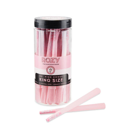 Rozy Pink King Size Pre-Rolled Cones – 50ct Pack