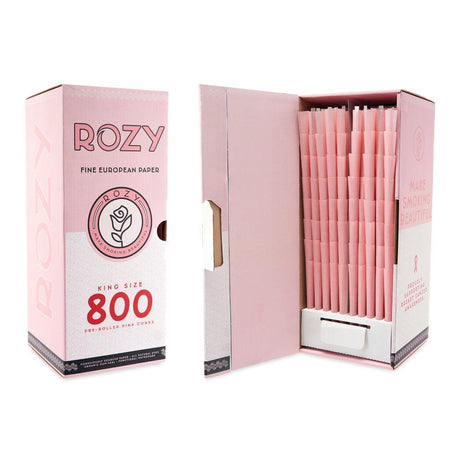 Rozy Pink King Size Pre-Rolled Cones – 800ct Bulk