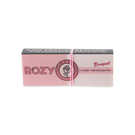 Rozy Pink 1 1/4 Size Rolling Papers & Filter Tips - 24ct Display