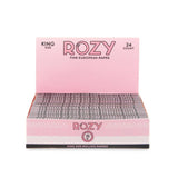 Rozy Pink King Size Rolling Papers - 24ct Display