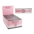 Rozy Pink King Size Rolling Papers & Filter Tips - 24ct Display