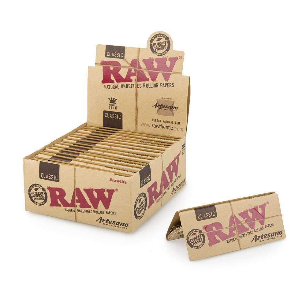 Raw Classic Artesano King Slim - 15ct