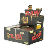 Raw Black Tips - 50ct