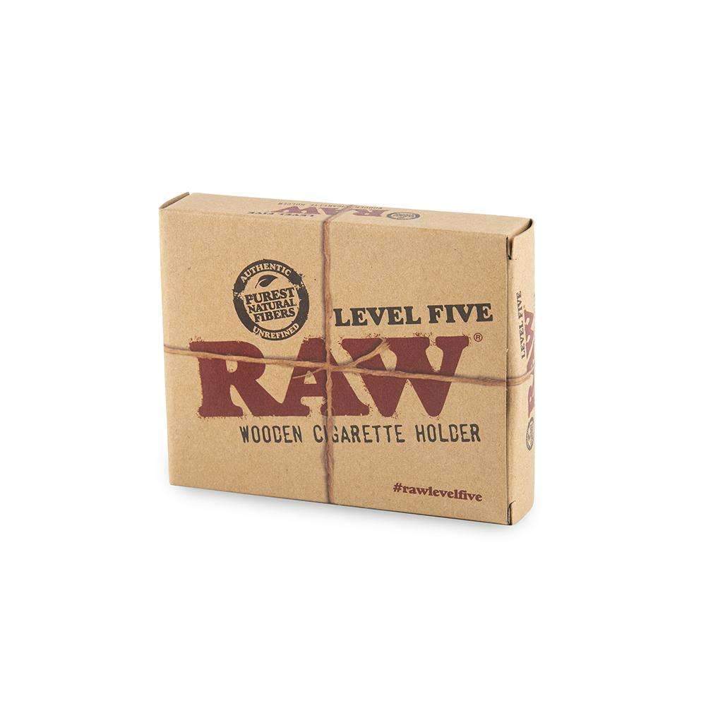 Raw Level Five Wooden Cigarette Holder