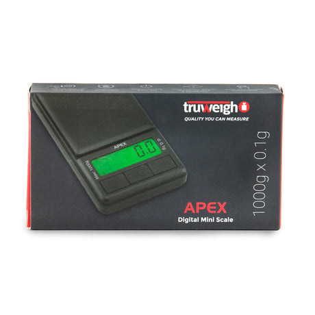 Truweigh APEX Digital Mini Scale - 1000g x 0.01g