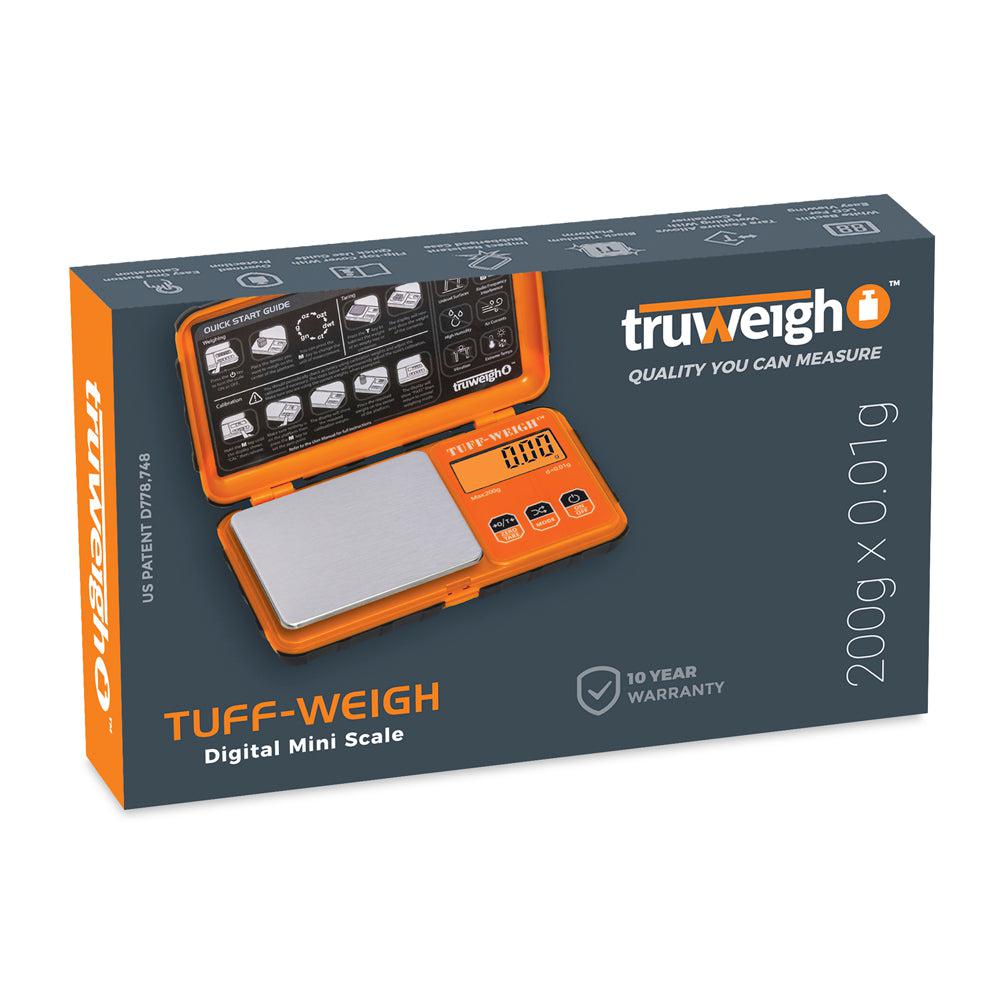 Truweigh Tuff-Weigh Digital Mini Scale – 200g x 0.01g