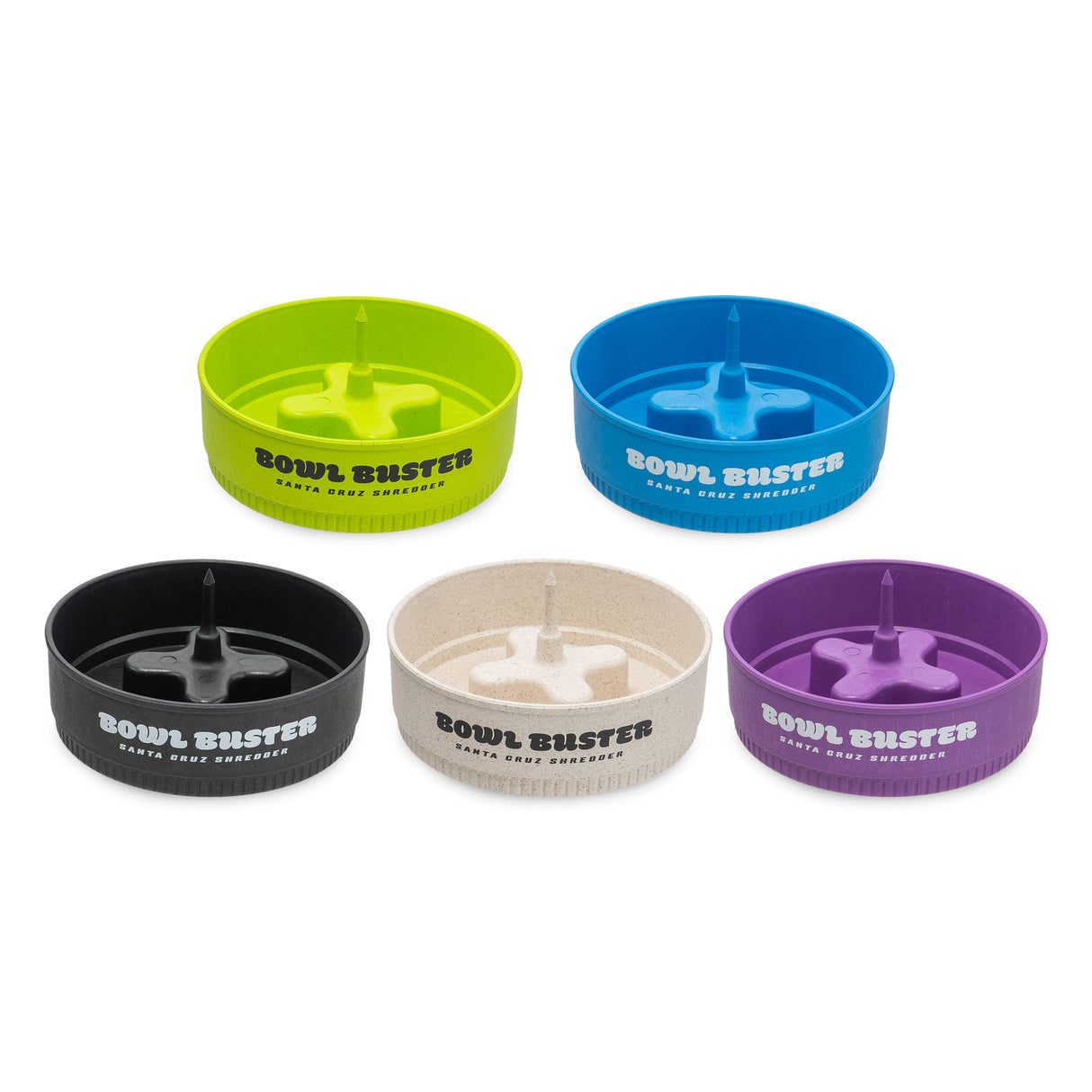 Santa Cruz Shredder Hemp Bowl Buster Assorted 12ct Display