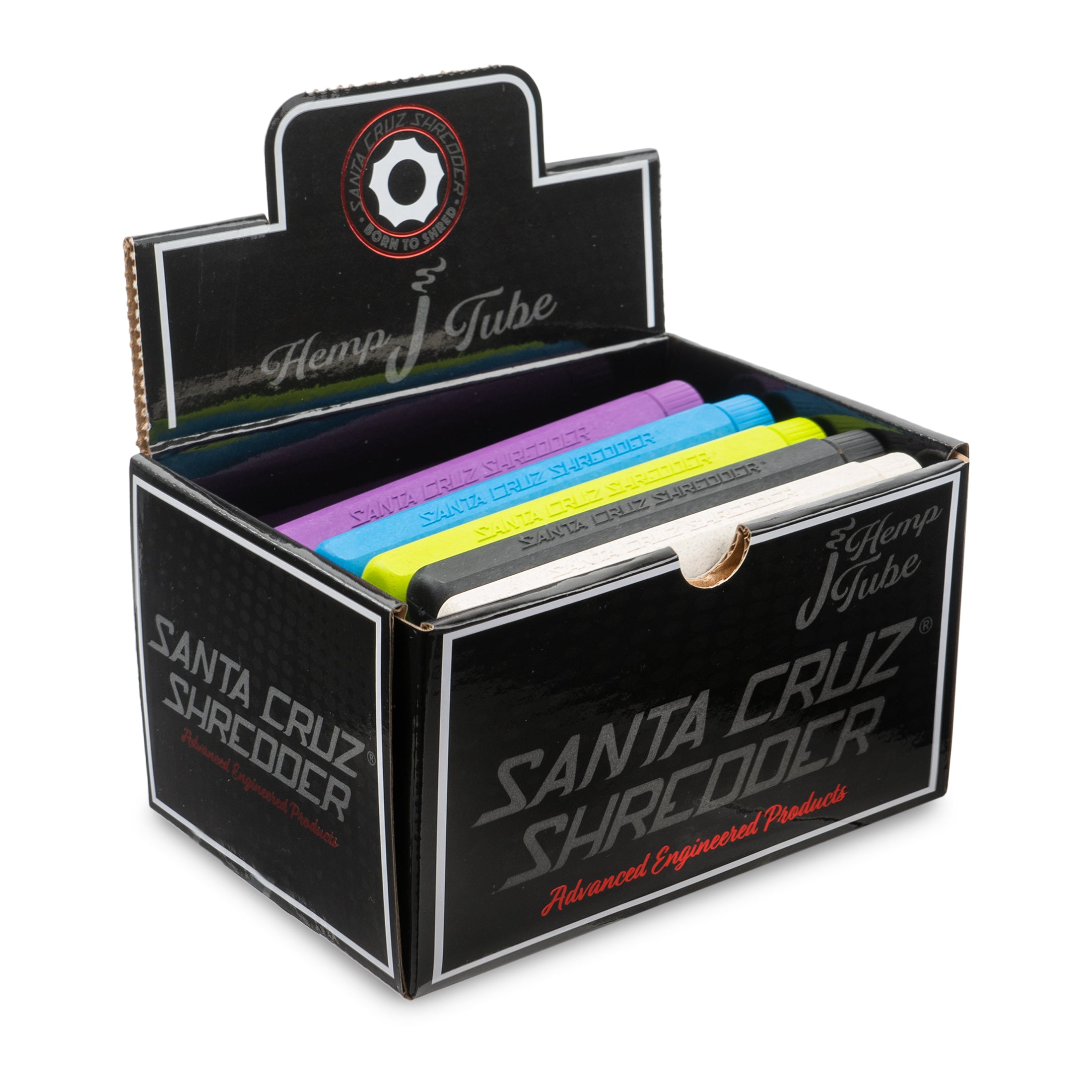 Santa Cruz Shredder Hemp J-Tube Assorted 25ct Display – Cannatron