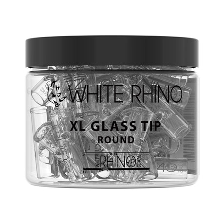 White Rhino XL Glass Tip 40ct Display – Round