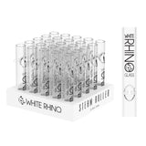 White Rhino Glass Steamroller 25ct Display