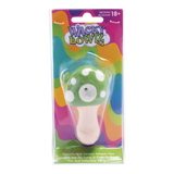 Wacky Bowlz 3.5” Ceramic Pipe – Green Mushroom