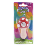 Wacky Bowlz 3.5” Ceramic Pipe – Red Mushroom