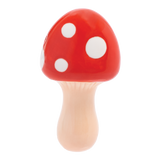 Wacky Bowlz 3.5” Ceramic Pipe – Red Mushroom