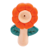 Wacky Bowlz 3.5” Ceramic Pipe – Orange Flower