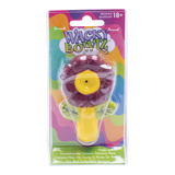 Wacky Bowlz 3.5” Ceramic Pipe – Purple Flower