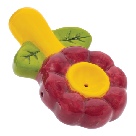 Wacky Bowlz 3.5” Ceramic Pipe – Purple Flower