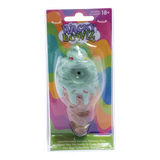 Wacky Bowlz 3.5” Ceramic Pipe – Mint Green Ice Cream