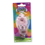 Wacky Bowlz 3.5” Ceramic Pipe – Pink Ice Cream