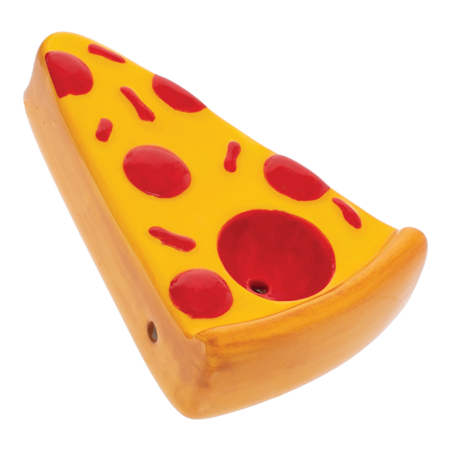 Wacky Bowlz 3.5” Ceramic Pipe – Pizza Slice