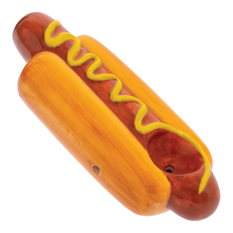 Wacky Bowlz 3.5” Ceramic Pipe – Hot Dog