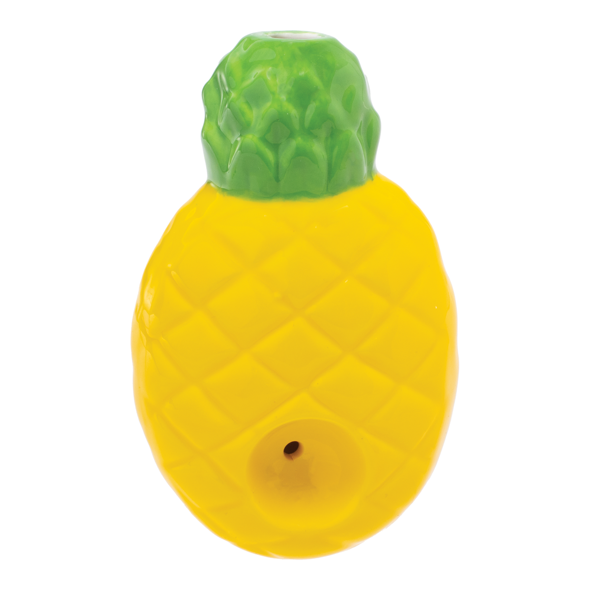 Wacky Bowlz 3.5” Ceramic Pipe – Pineapple