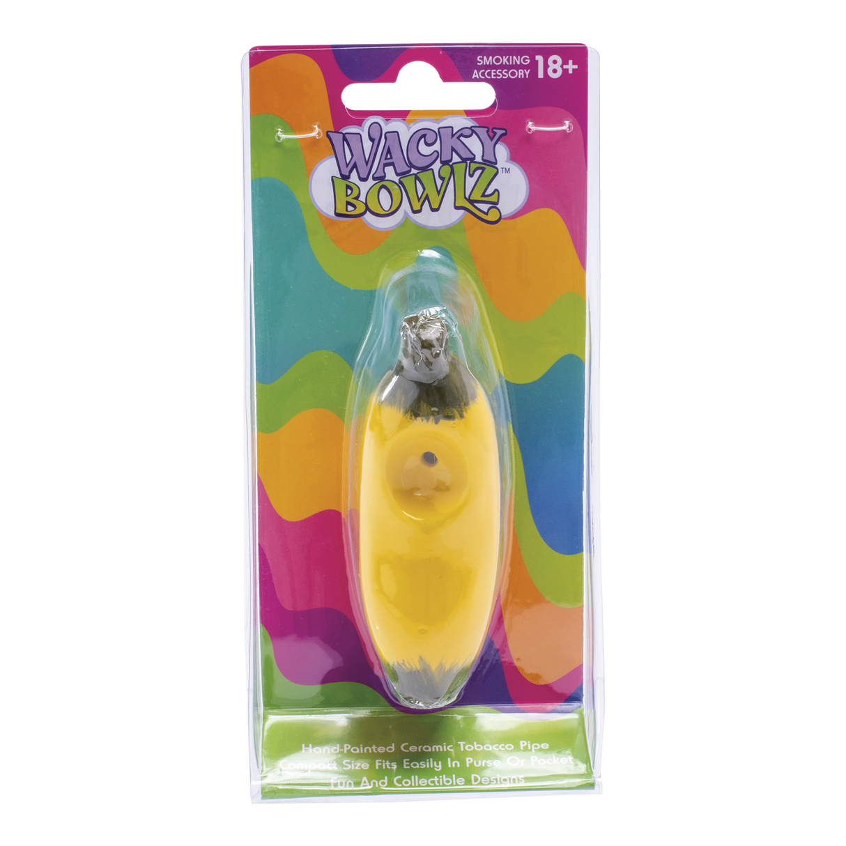 Wacky Bowlz 3.5” Ceramic Pipe – Banana