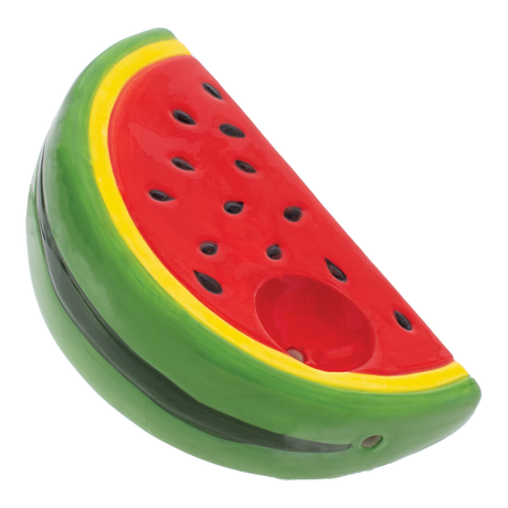 Wacky Bowlz 3.5” Ceramic Pipe – Watermelon