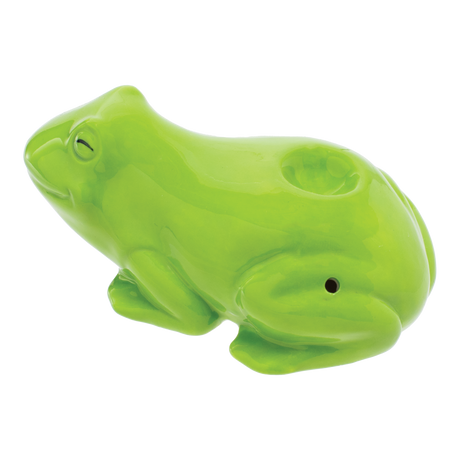 Wacky Bowlz 3.5” Ceramic Pipe – Frog
