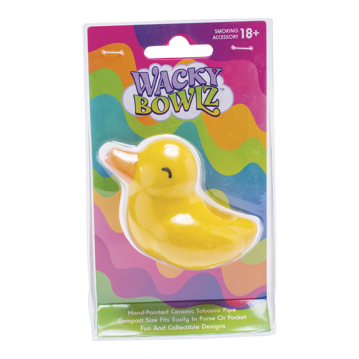 Wacky Bowlz 3.5” Ceramic Pipe – Lil Ducky