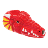 Wacky Bowlz 3.5” Ceramic Pipe – Red Dragon