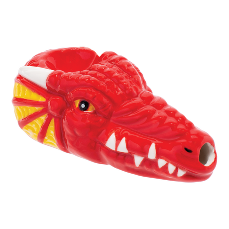 Wacky Bowlz 3.5” Ceramic Pipe – Red Dragon