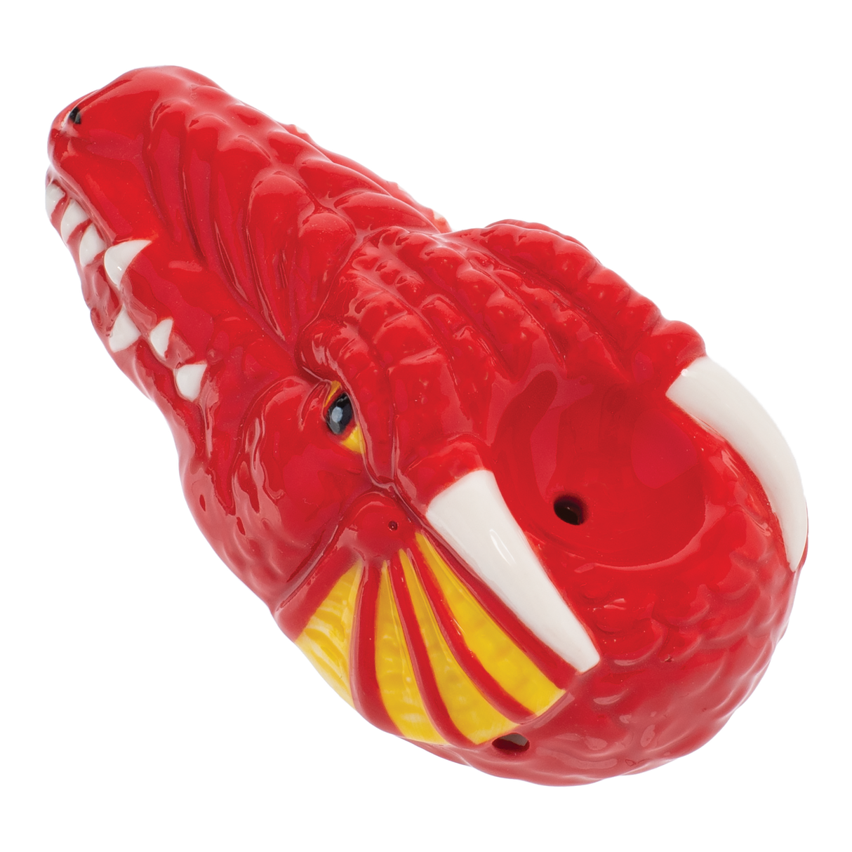 Wacky Bowlz 3.5” Ceramic Pipe – Red Dragon