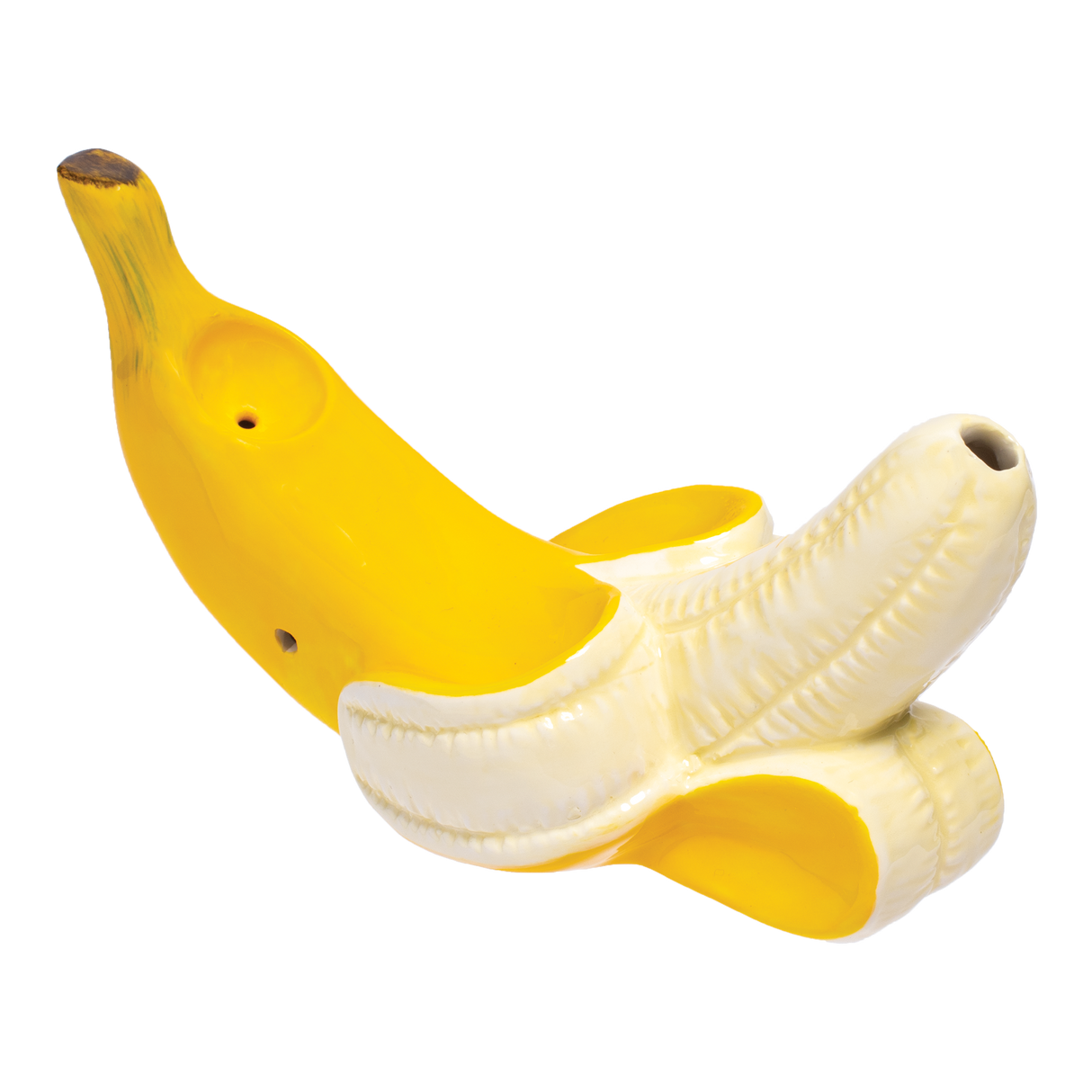 Wacky Bowlz Large Ceramic Pipe – Banana