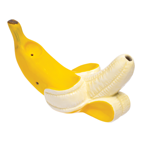 Wacky Bowlz Large Ceramic Pipe – Banana